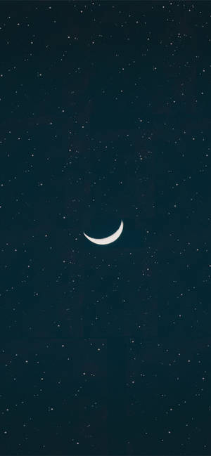 Aesthetic Iphone X Crescent Moon Wallpaper