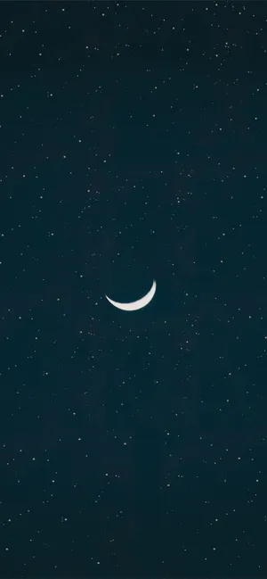 Aesthetic Iphone X Crescent Moon Wallpaper