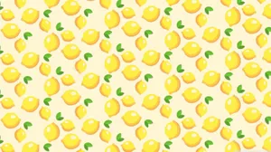 Aesthetic Lemon Boho Mac Wallpaper