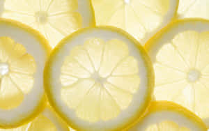 Aesthetic Lemon Fruits Wallpaper