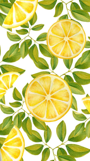 Aesthetic Lemon Phone Wallpaper