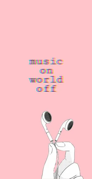Aesthetic Music On World Off Wallpaper