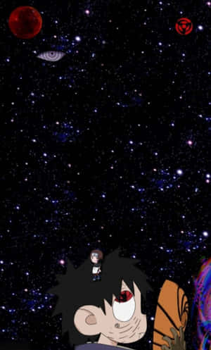 Aesthetic Rendering Of Obito’s Power Wallpaper