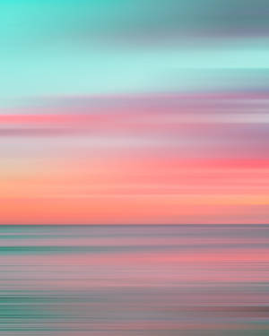 Aesthetic Sky In Streaks Wallpaper