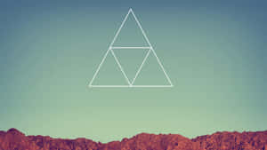 Aesthetic Triangles Tumblr Laptop Wallpaper