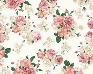 Aesthetic Vintage Flowers Ipad Wallpaper