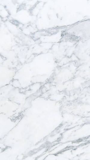 Aesthetic White Marble Surface Wallpaper