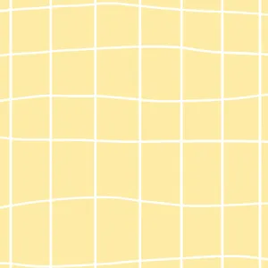 Aesthetic Yellow Wavy Plaid Wallpaper