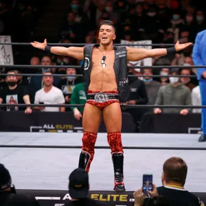 Aew Star Sammy Guevara In Action Wallpaper