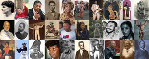 Afro-latin American Cultural Diversity Collage Wallpaper