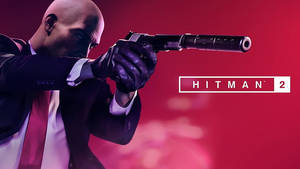 Agent 47 Aims Pistol In Hitman 2018 Wallpaper