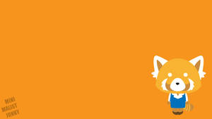 Aggretsuko Orange Fanart Wallpaper