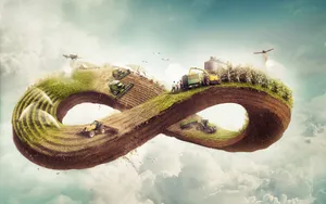 Agriculture Digital Art Wallpaper