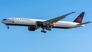 Air Canada Airplane Side View Wallpaper