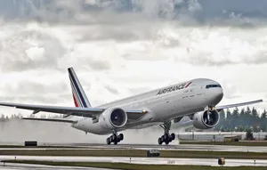 Air France Airline Boeing 777 Plane Flight Takeoff Wallpaper