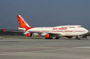 Air India Double-decker Boeing B747 Carrier Wallpaper