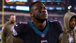 Aj Brown Serious Face Wallpaper