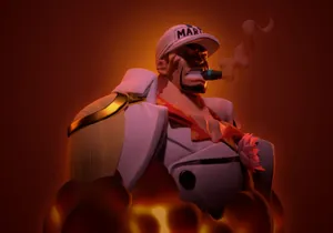 Akainu 3d Graphic Wallpaper