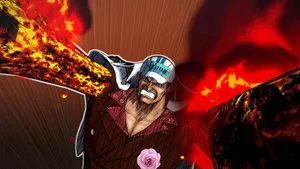 Akainu Burning Blood Still Wallpaper
