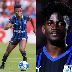 Ake Loba Football Actionand Portrait Wallpaper