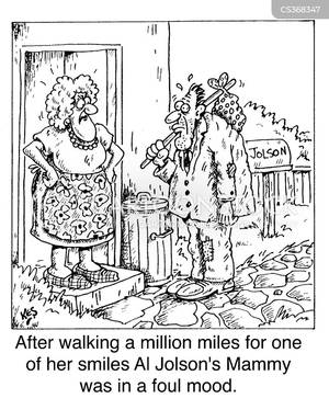 Al Jolson's Mammy Foul Mood Wallpaper