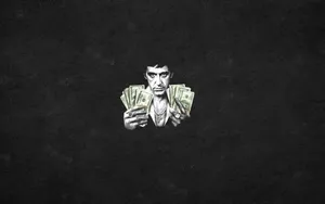 Al Pacino Gangster Money Wallpaper