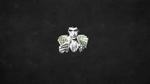 Al Pacino Scarface Cash Art Wallpaper