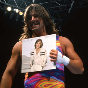Al Snow Wrestlerwith Album Cover Wallpaper