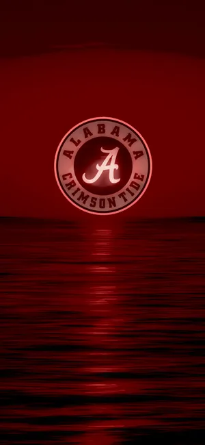 Alabama Crimson Tide Dark Sunset Wallpaper