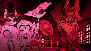 Alastor The Devil, A Central Character In Hazbin Hotel Wallpaper