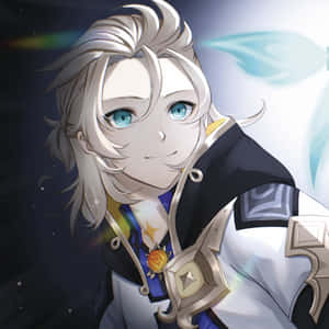 Albedo Of The Genshin Impact Game Wallpaper