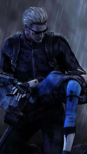 Albert Wesker In Full Command Wallpaper