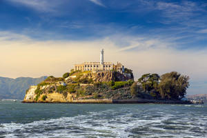 Alcatraz Dazzling View Wallpaper