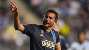 Alejandro Bedoya Pointing Hand Wallpaper