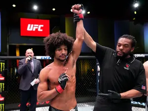 Alex Caceres Declared Winner Wallpaper