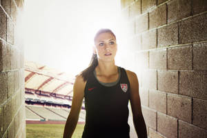 Alex Morgan San Diego Wave Fc Wallpaper