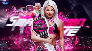 Alexa Bliss Pink Aesthetic Wallpaper
