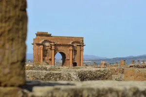 Algeria Ruins In Batna Wallpaper