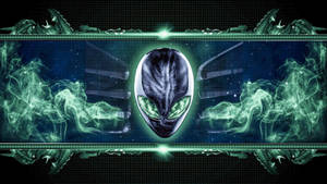 Alienware Default Cyan Green Wallpaper