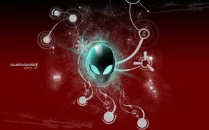 Alienware Default Red Aesthetic Wallpaper