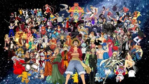 All Anime Japanese Manga Characters Wallpaper