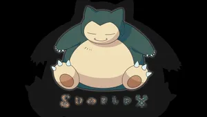 All That Snorlax Can Think About Is Food Wallpaper