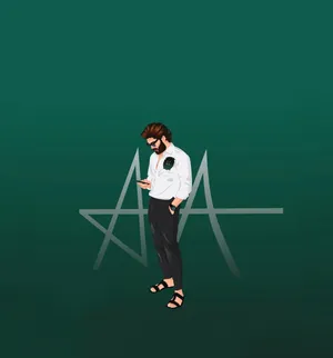 Allu Arjun Hd Two A Letters Wallpaper