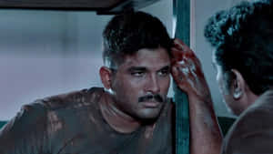 Allu Arjun In Action - Surya The Soldier Wallpaper