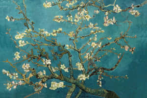 “almond Blossoms” By Vincent Van Gogh Wallpaper