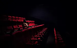 Alone In A Theater Wallpaper