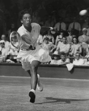 Althea Gibson Professional Player Wallpaper