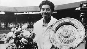 Althea Gibson - Trailblazer In Tennis Wallpaper