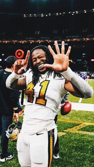 Alvin Kamara Six Fingers Wallpaper