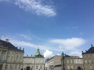 Amalienborg Palace's Lovely Buildings Wallpaper